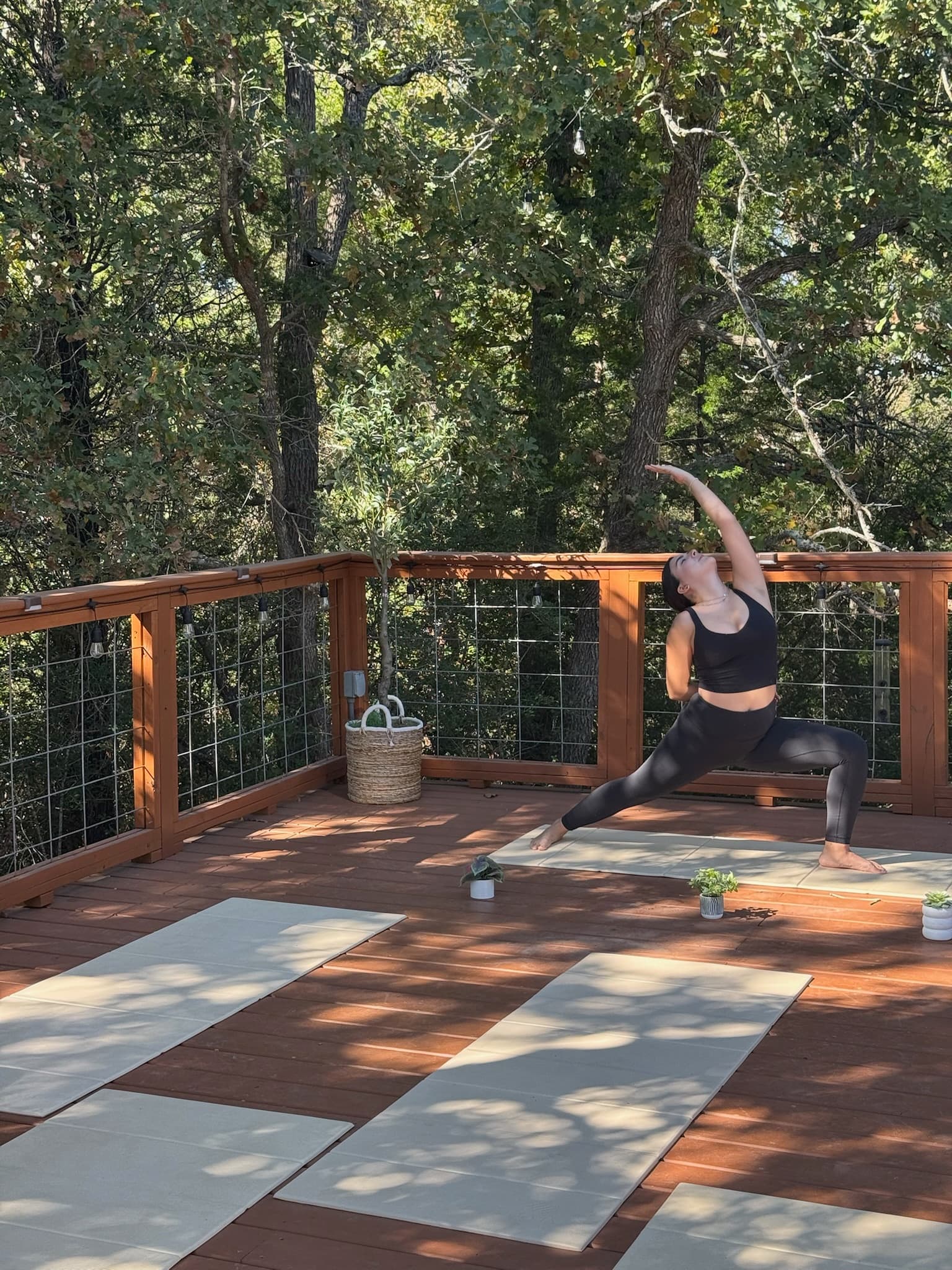 Outdoor movement class at Zenfulcove